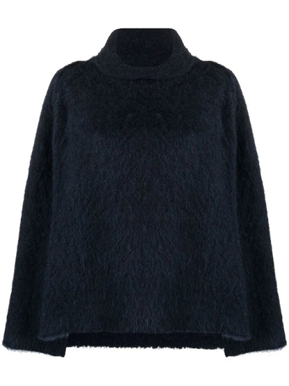 Alpaca-Blend Turtleneck Sweater
