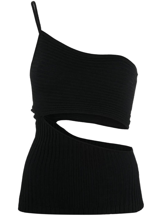 One-Shoulder Cut-Out Top
