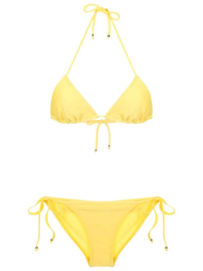Self-Tie Triangle Bikini