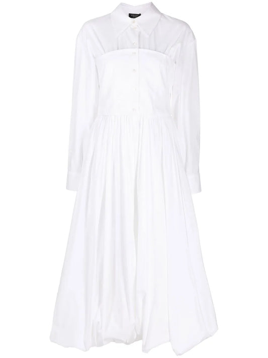 Corset-Style Shirt Dress