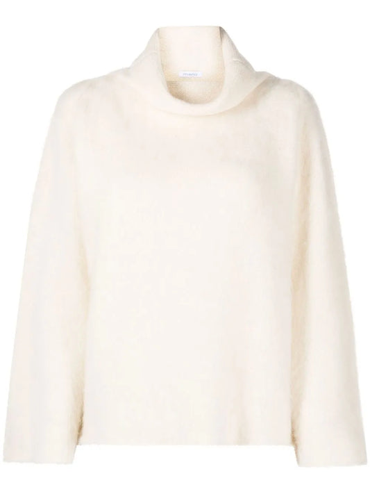 Alpaca-Blend Turtleneck Sweater