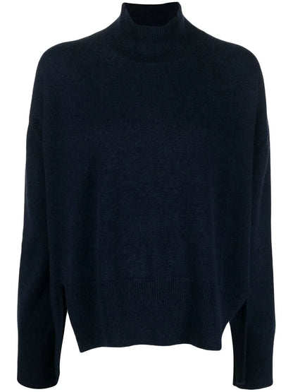Side-Slit Knit Jumper