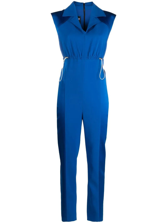 Sleeveless Drawstring Jumpsuit