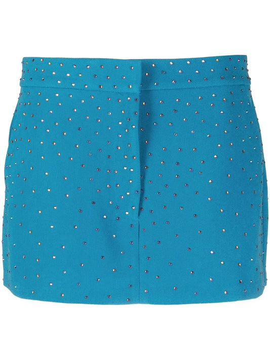 Carling Crystal-Embellished Mini Skirt