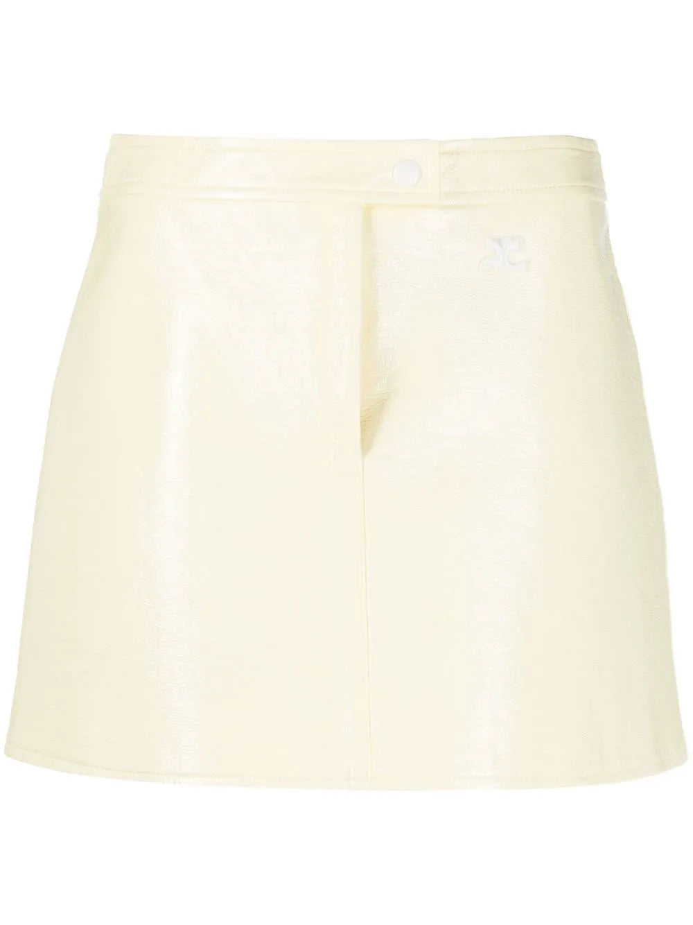 Reedition Vinyl Mini Skirt