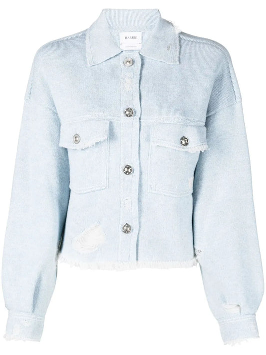 Fringed Denim Jacket