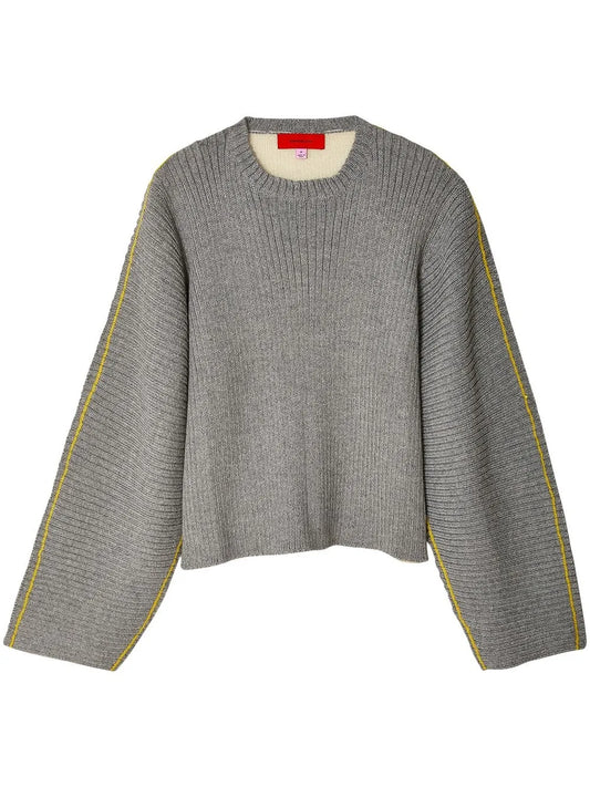 Striped Ribbed Jumper