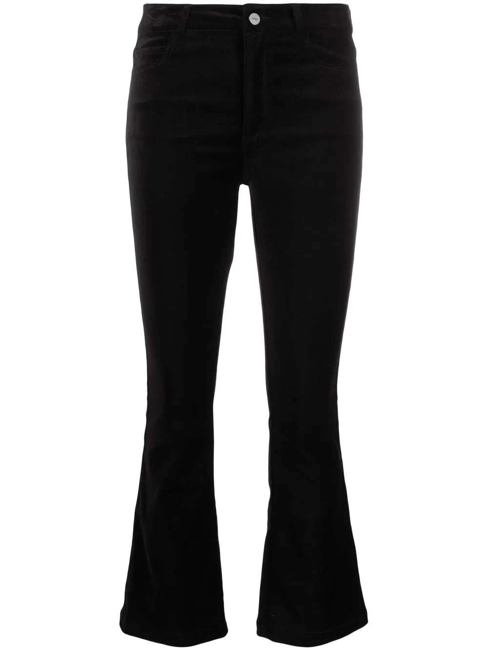 Mid-Rise Flared Jeans