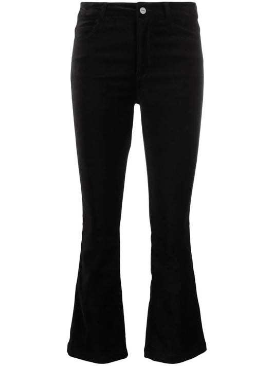 Mid-Rise Flared Jeans
