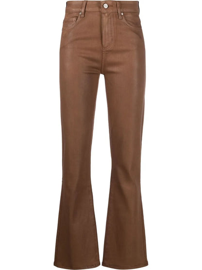 Mid-Rise Flared Jeans