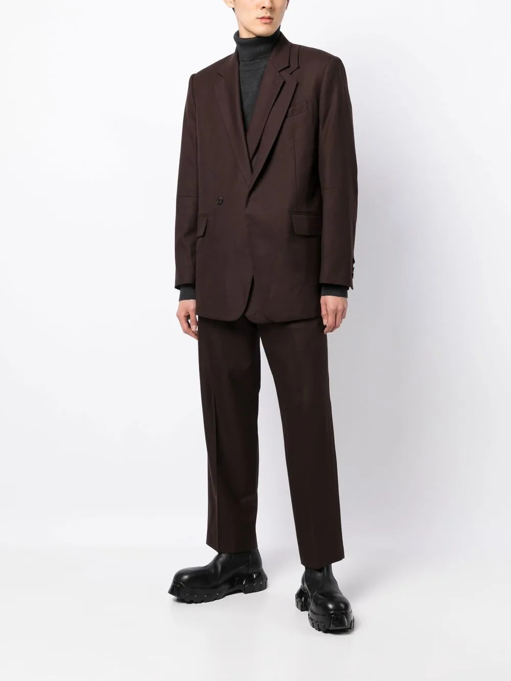 Layered Notched Blazer