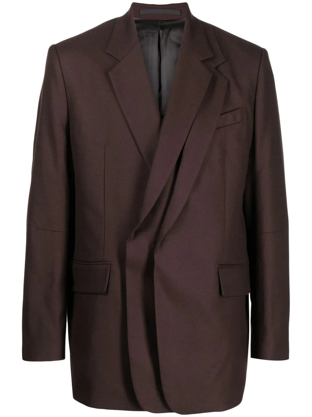 Layered Notched Blazer