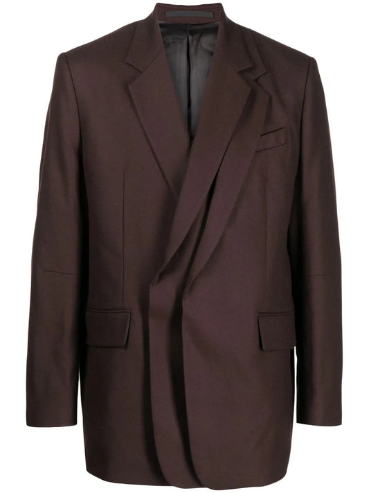 Layered Notched Blazer