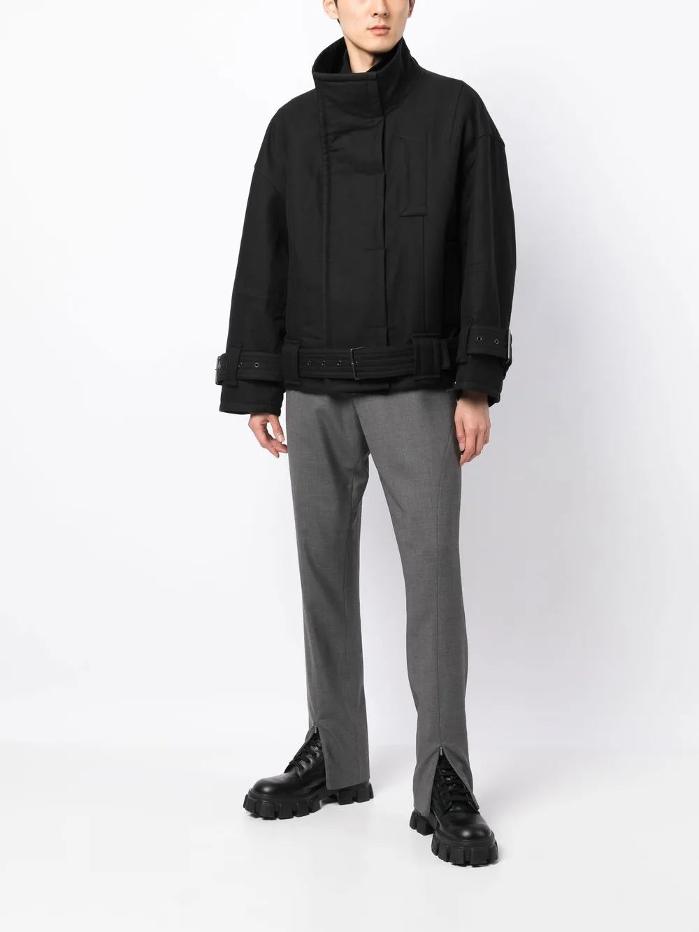 Cotton Belted Jacket