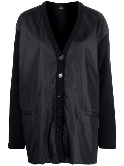Hybrid Button-Up Cardigan