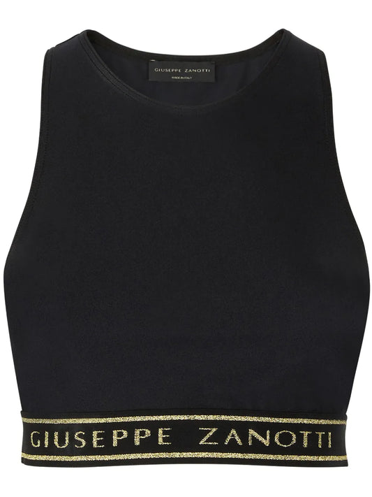 Logo-Underband Tank Top