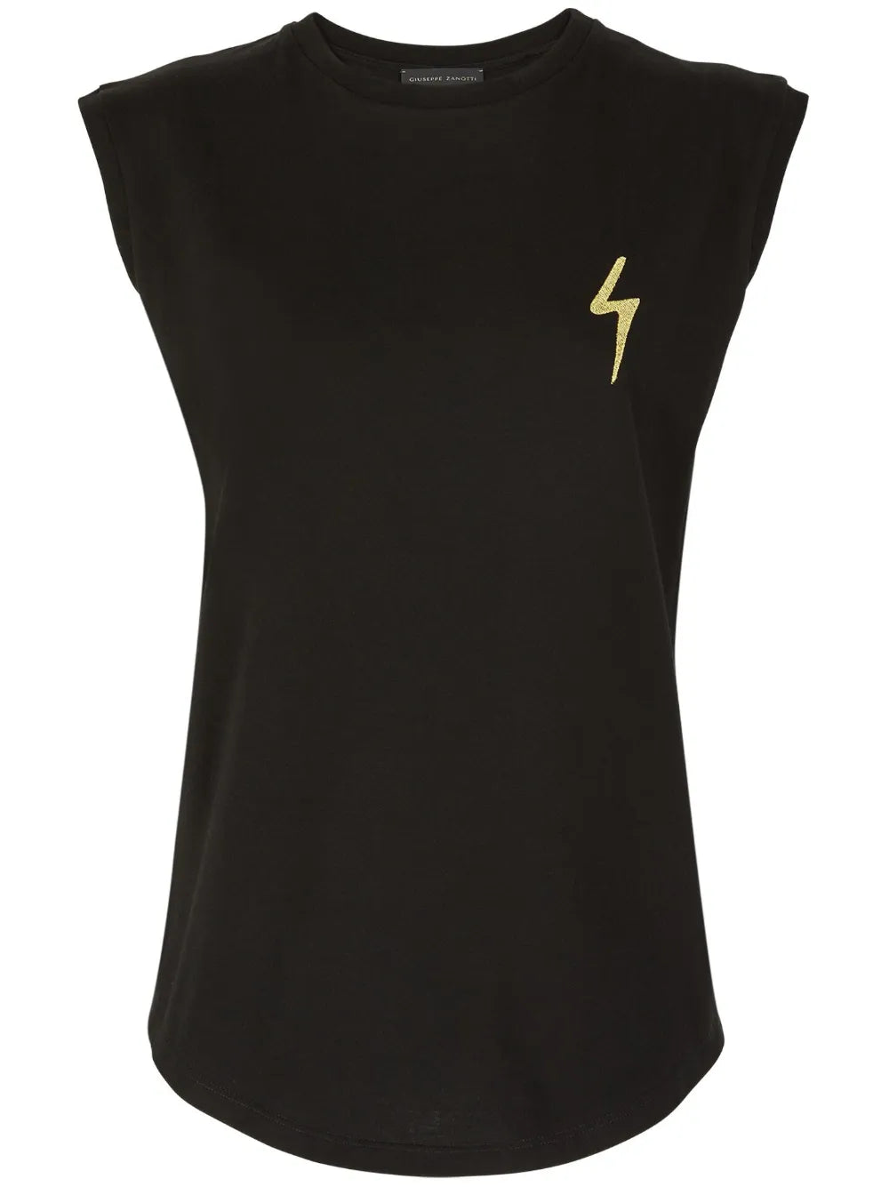 Logo-Embroidered Cotton Tank Top