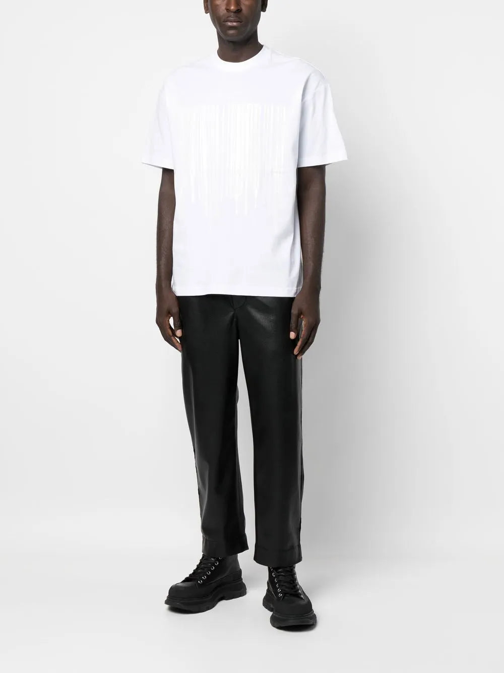 Dripping-Barcode T-Shirt