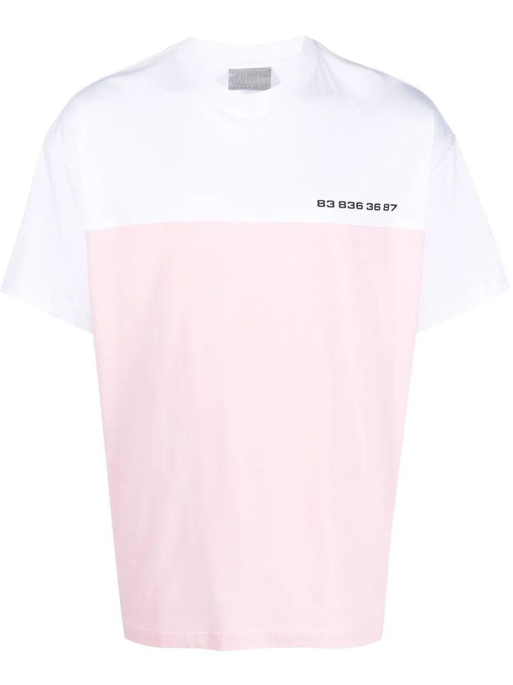 Logo-Print Colour-Block T-Shirt