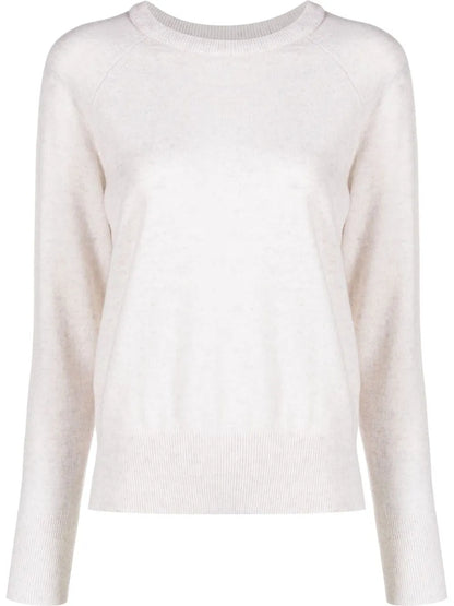 Raglan-Sleeve Crew-Neck Jumper