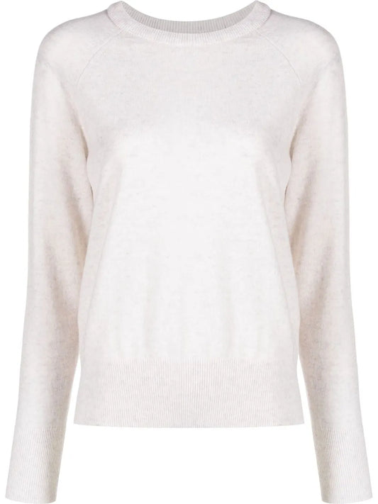 Raglan-Sleeve Crew-Neck Jumper