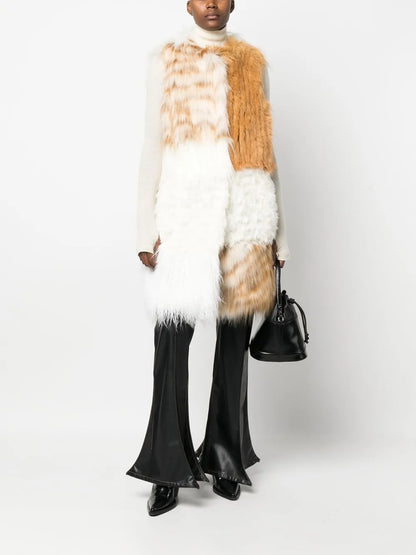 Oversize Faux-Fur Gilet