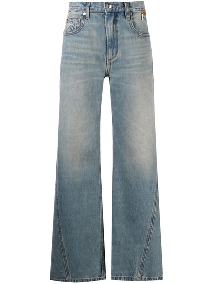 Wide-Leg Jeans
