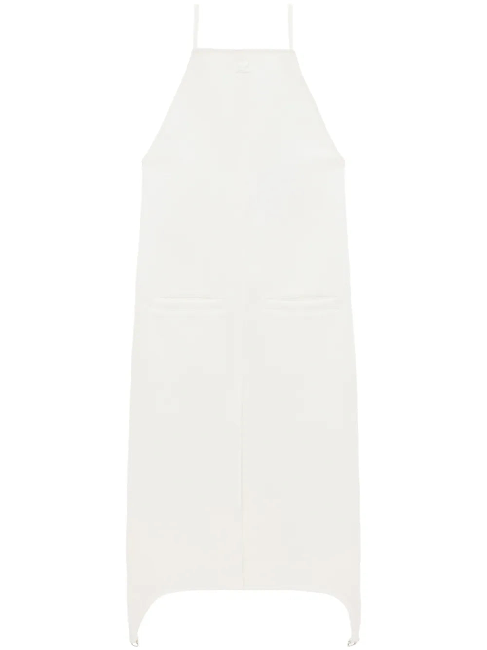 Square-Neck Midi Dress