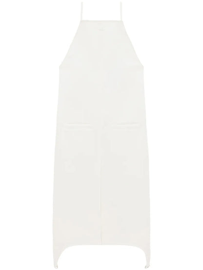 Square-Neck Midi Dress