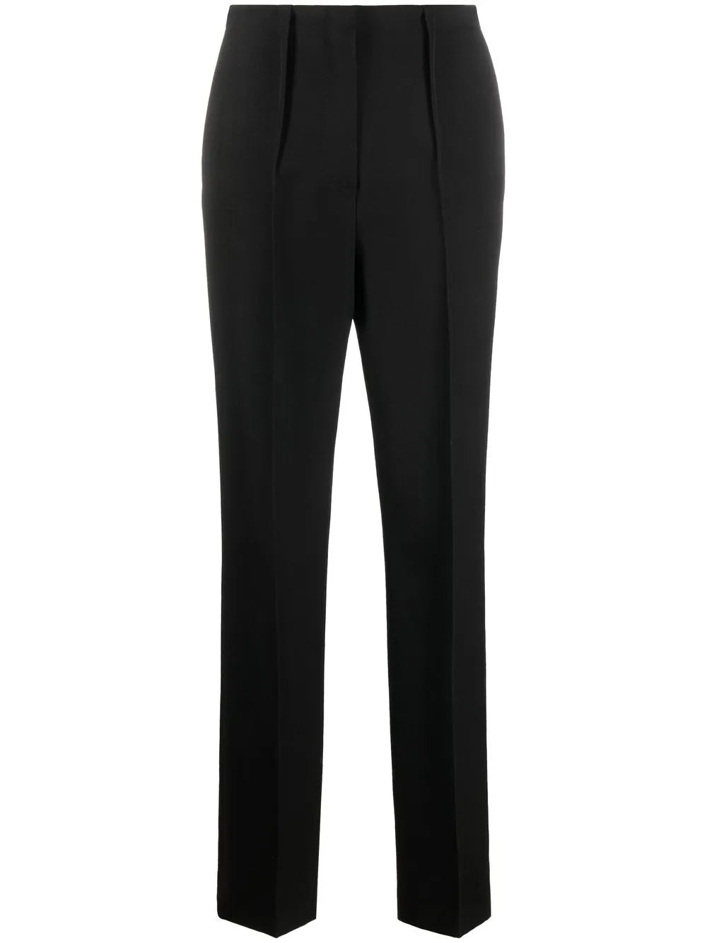 Tailored Virgin Wool Slim-Cut Trousers