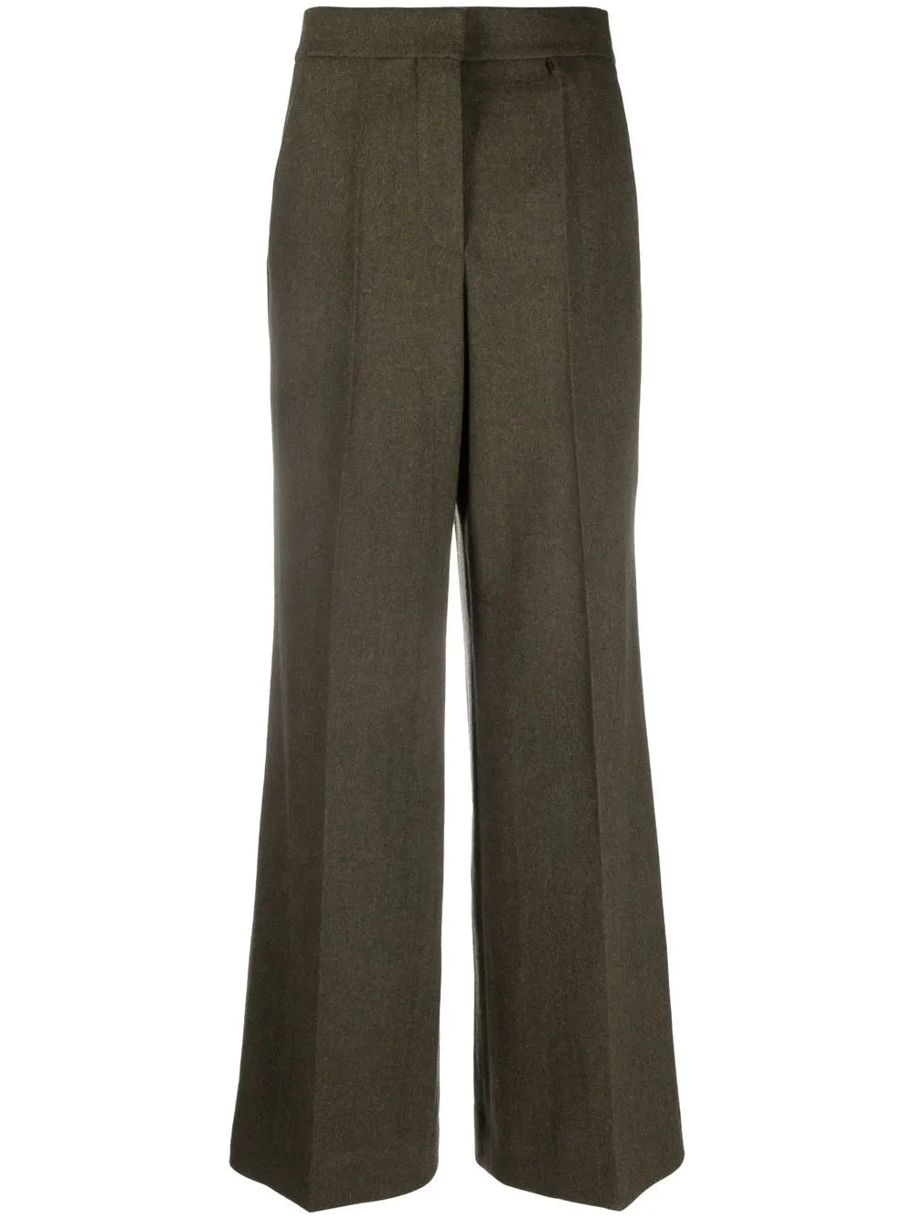 High-Rise Flared Trousers