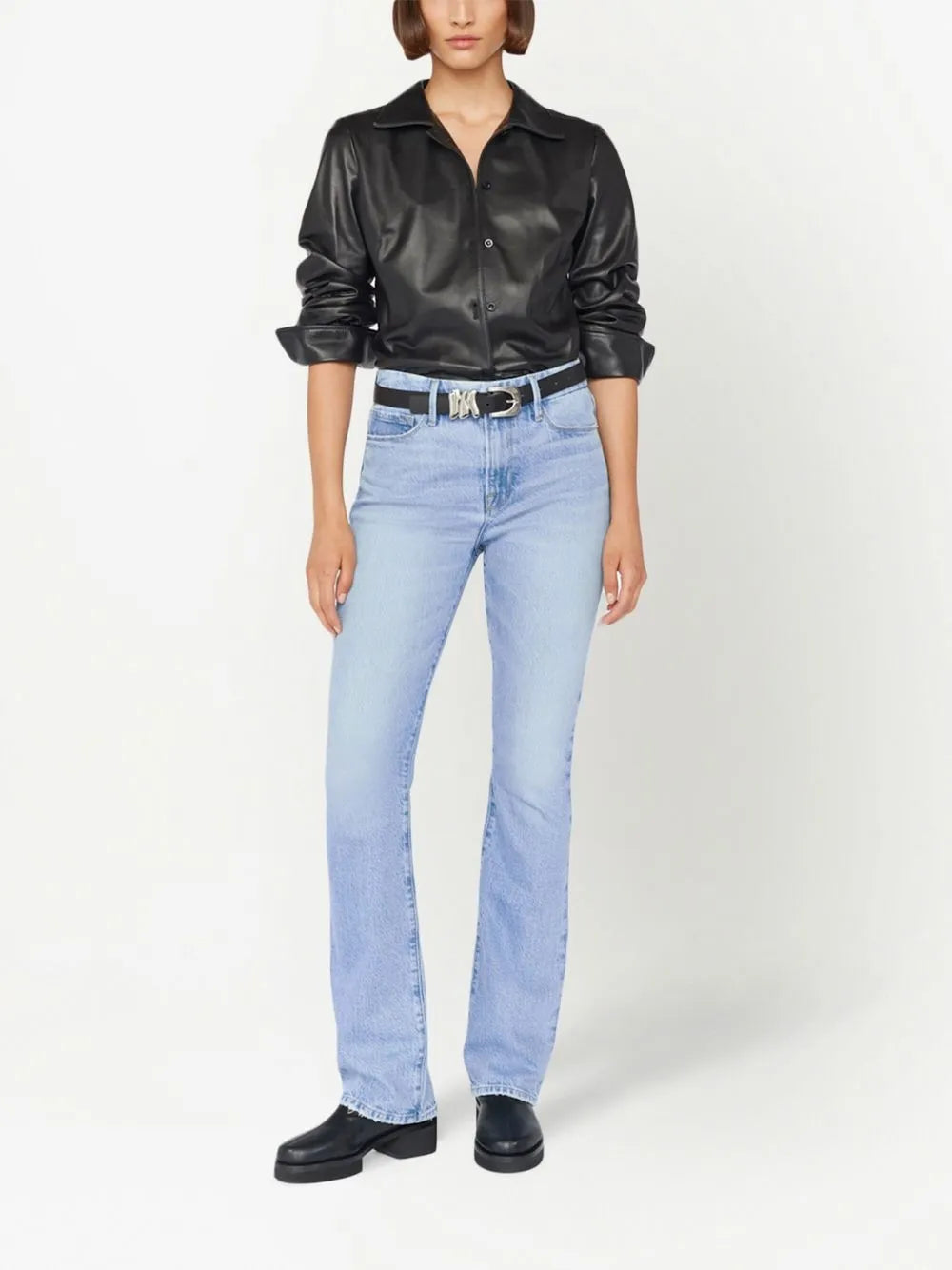 High-Rise Flared Jeans
