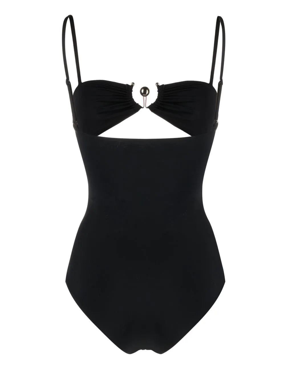 Square Neck Cut-Out Swimsuit
