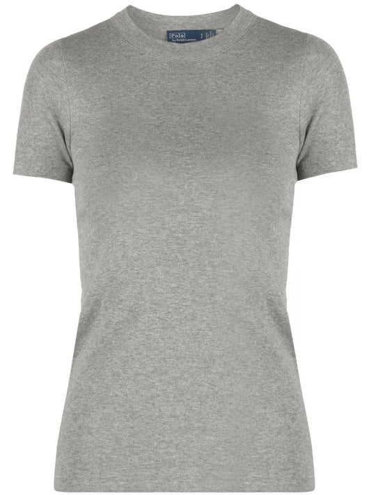 Ribbed-Knit T-Shirt