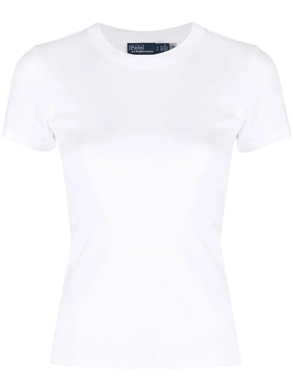 Ribbed Cotton T-Shirt