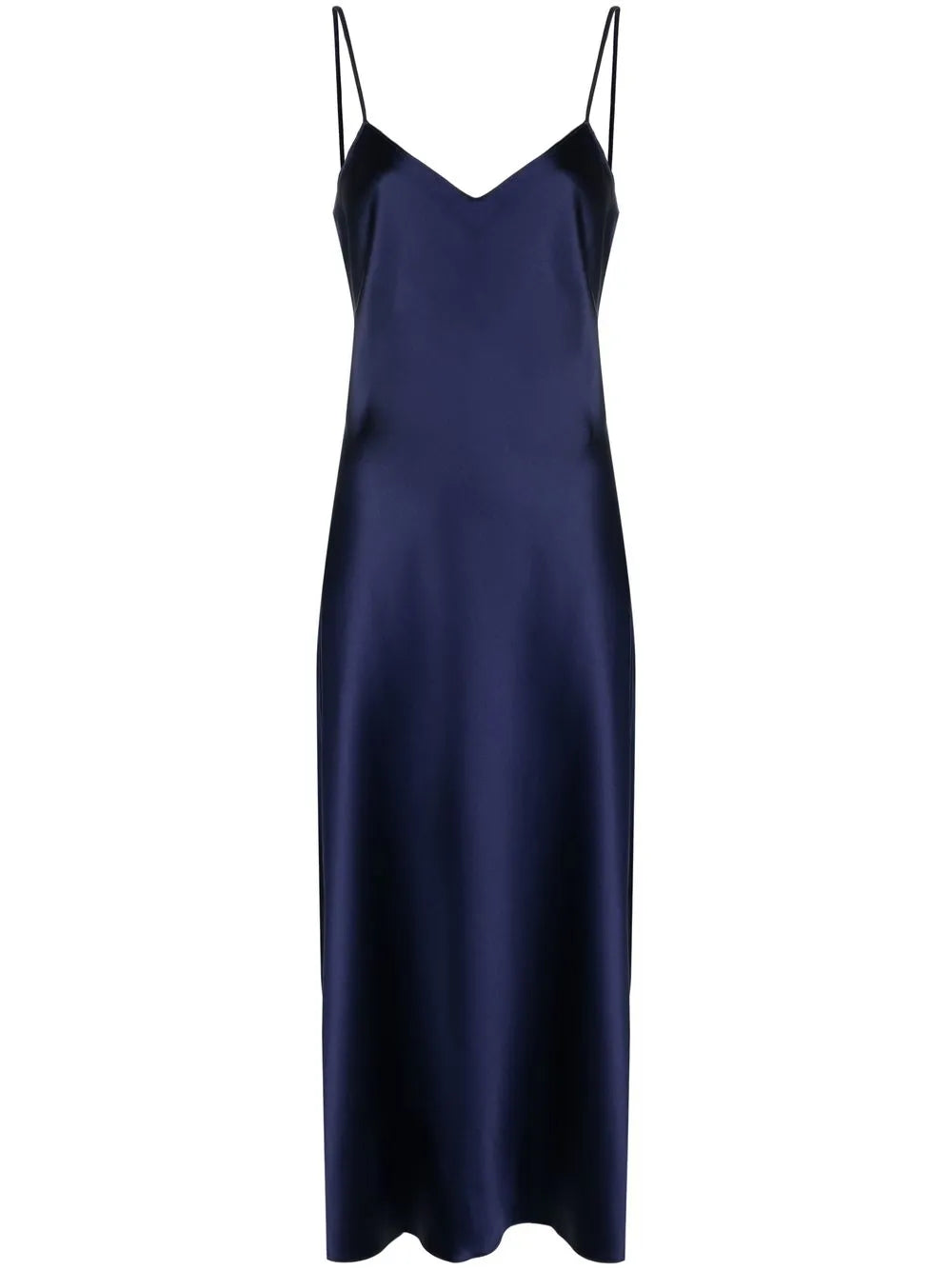 V-Neck Midi Dress