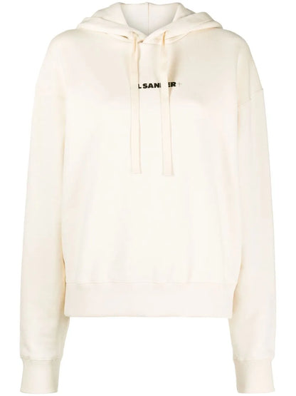Logo-Print Drawstring Hoodie