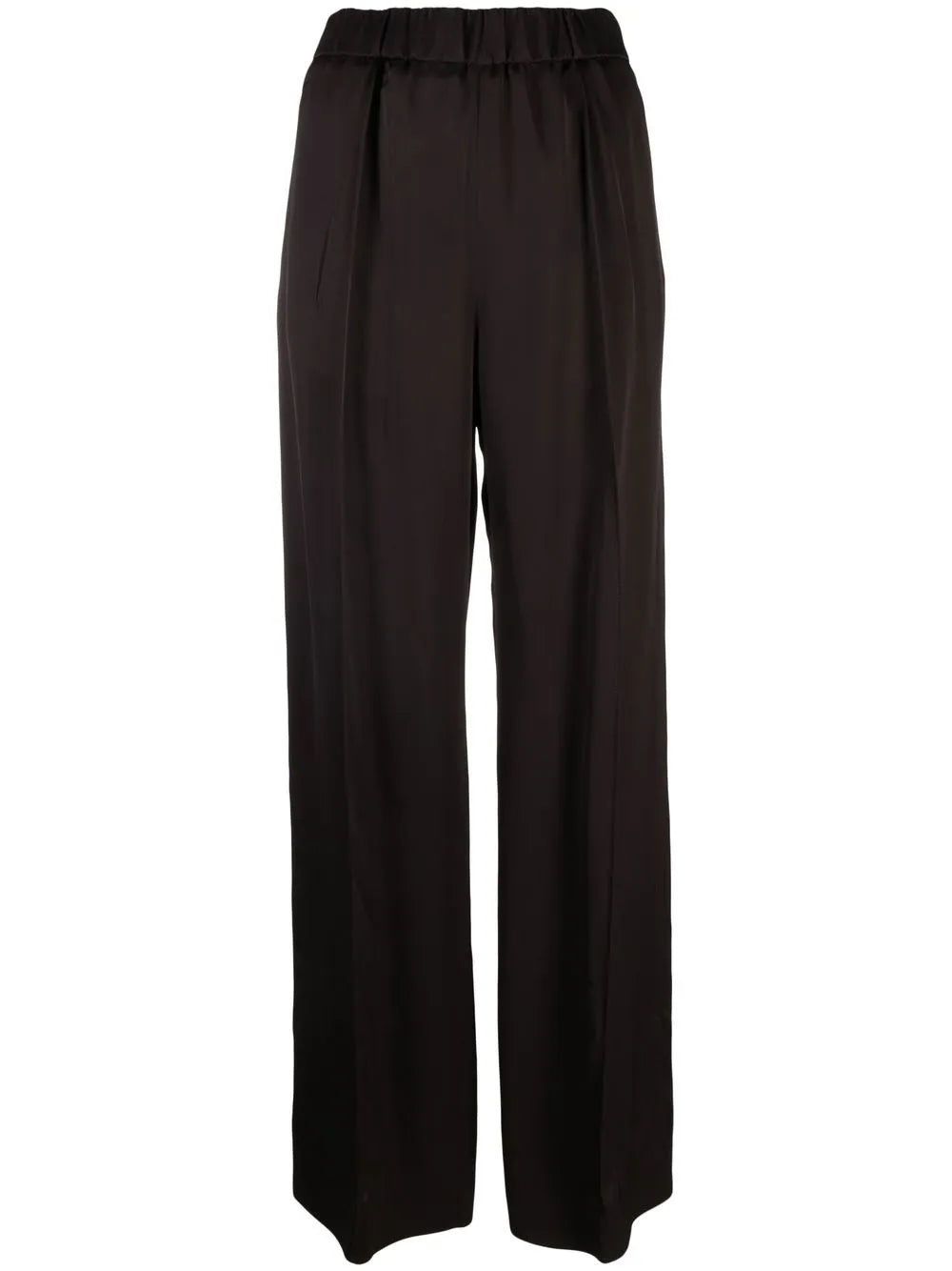 High-Waisted Wide-Leg Trousers