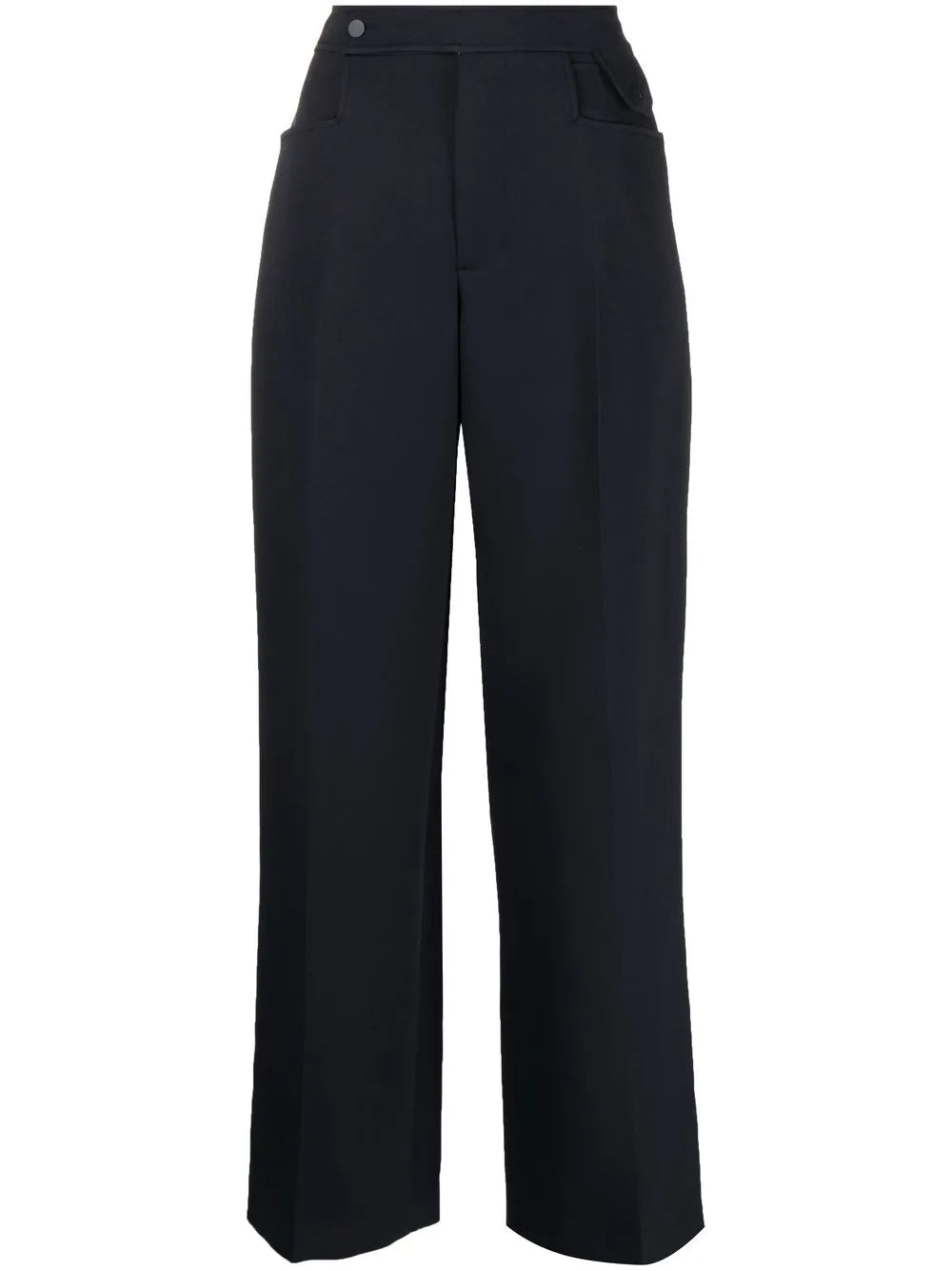 Pocket-Point Wide-Leg Trousers