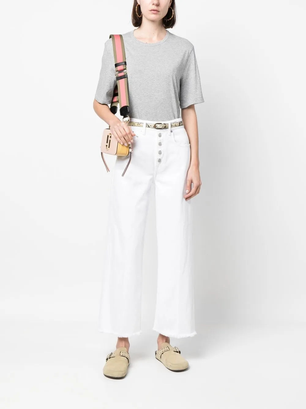 Cropped Wide-Leg Jeans