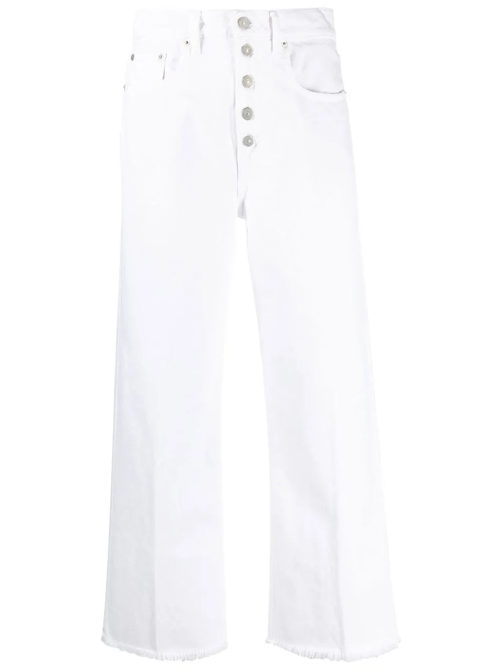 Cropped Wide-Leg Jeans