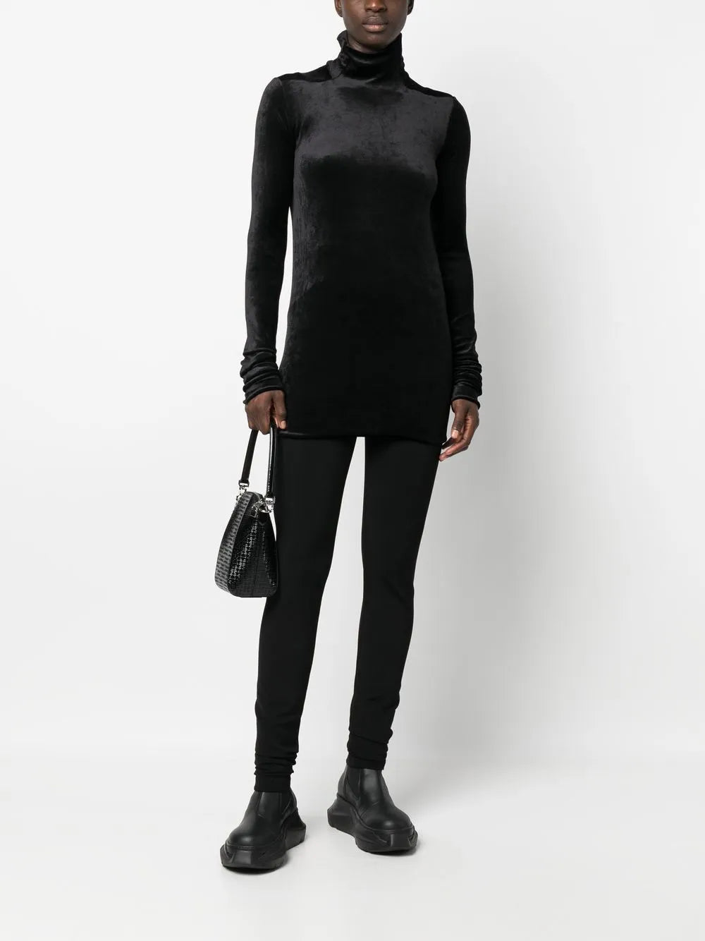 Amber Jersey-Knit Leggings