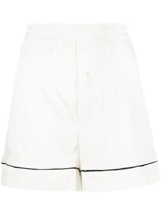 Stretch-Silk Lounge Shorts