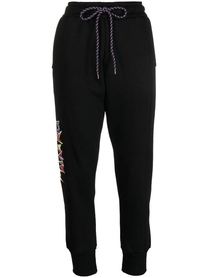 Heritage Embroidered-Logo Track Pants