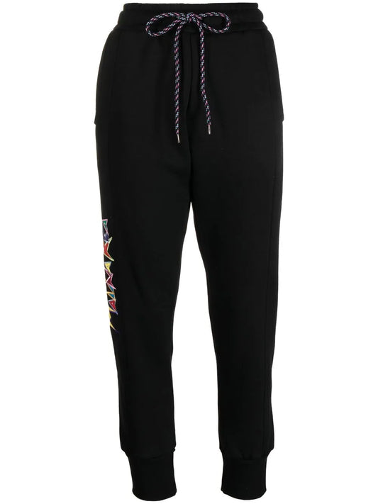 Heritage Embroidered-Logo Track Pants