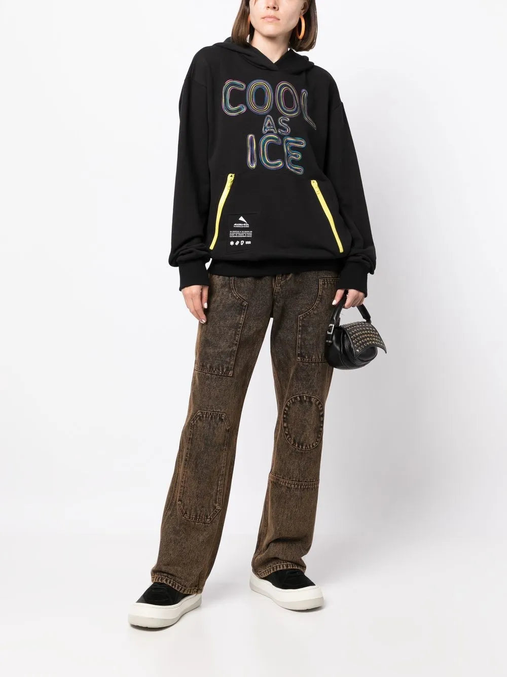 Cool As Ice Logo-Print Hoodie