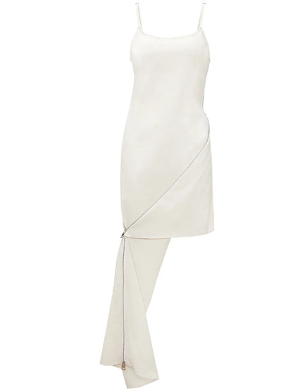 Asymmetric Sleeveless Dress