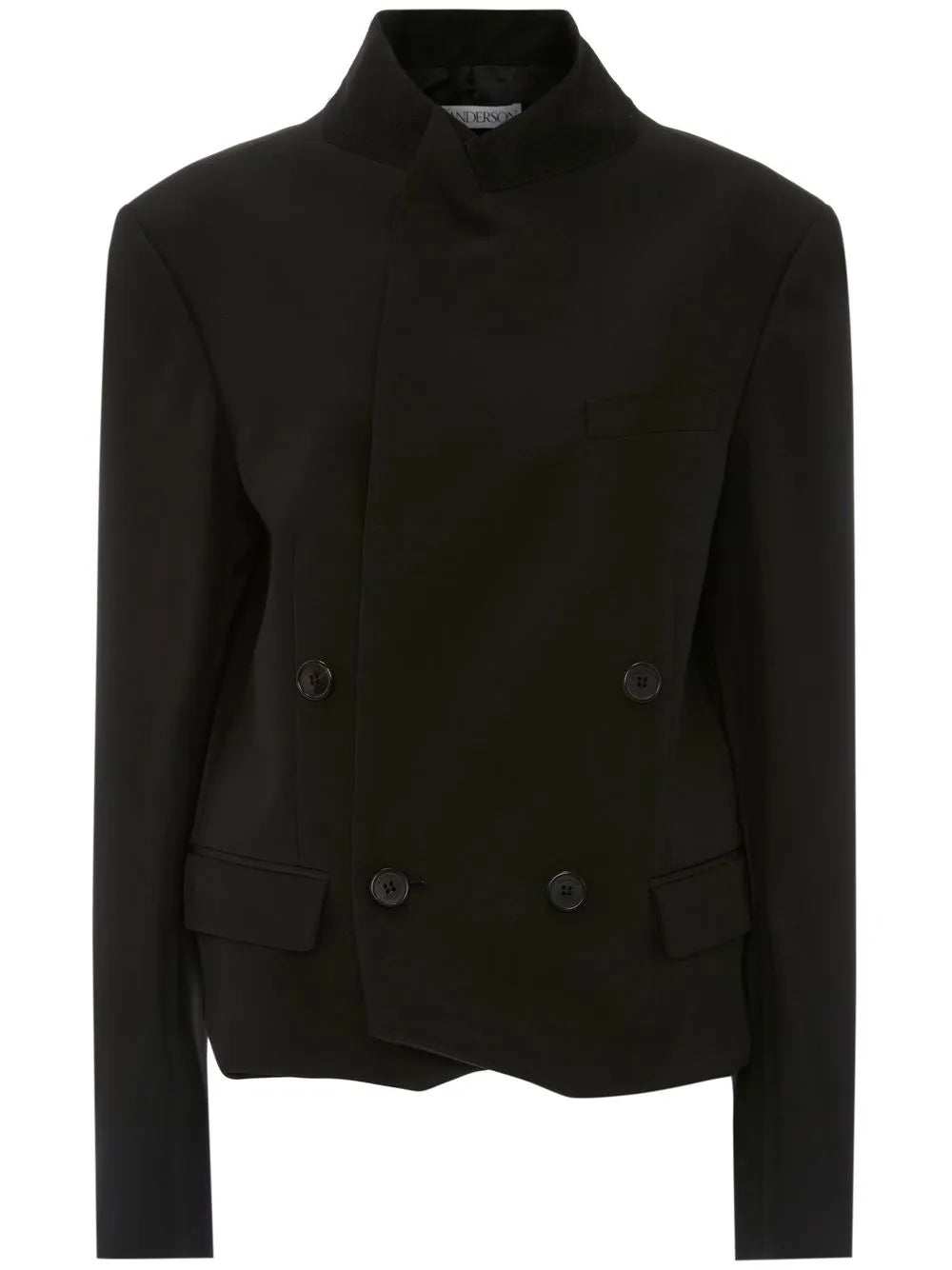 Double-Breasted Button Jacket