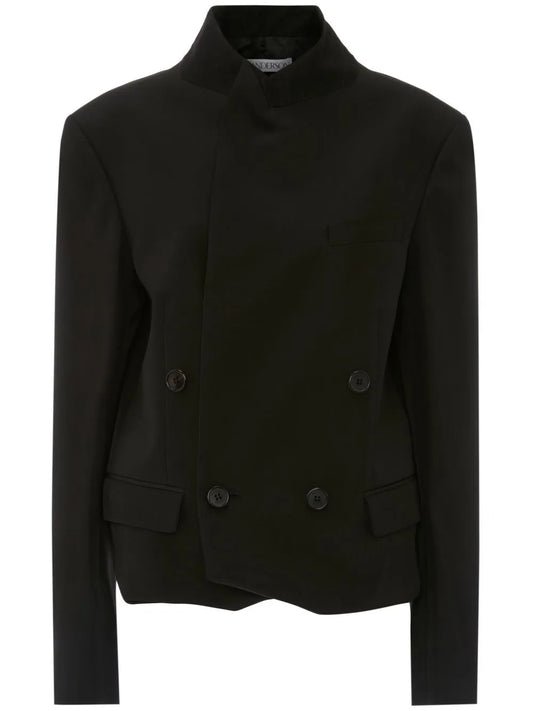 Double-Breasted Button Jacket