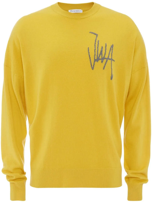 Logo-Embroidered Jumper